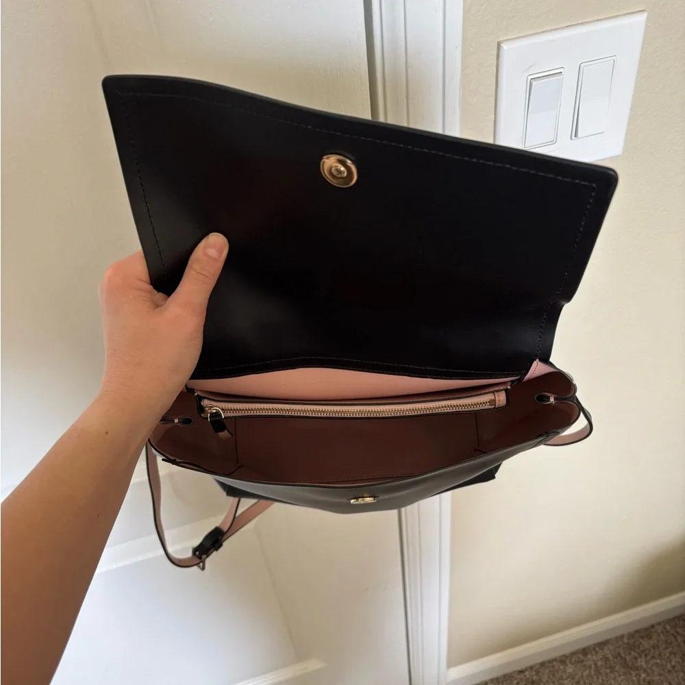 kate spade Black Smooth Leather Backpack - Picture 3 of 5
